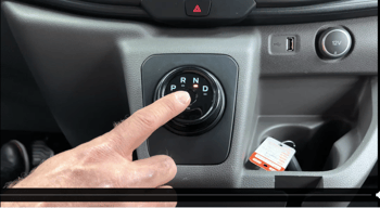 2022 Ford E-Transit Getting into Neutral