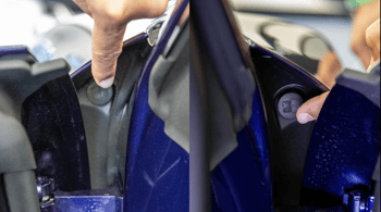 2020-2023 Porsche Taycan Charging Cable Release