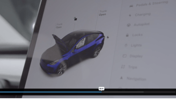 Tesla Model Y Key Placement, Trunk Opening, & Charge Door